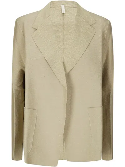 Boboutic Open-front Blazer In Beige