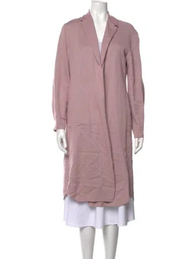 Pre-owned Boboutic Open Front Sweater In Pink