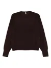 Boboutic Raglan-sleeve Sweater In Brown