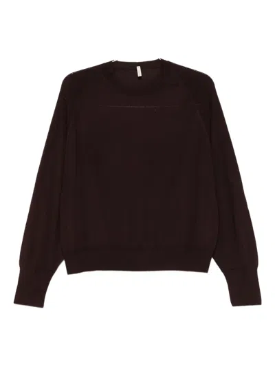 Boboutic Raglan-sleeve Sweater In Brown