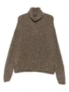 Boboutic Roll-neck Sweater In Green