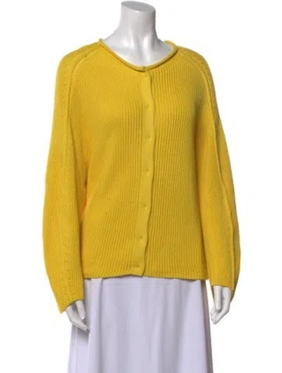 Pre-owned Boboutic Scoop Neck Sweater W/ Tags In Yellow