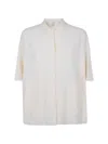 Boboutic Collared Shirt In White