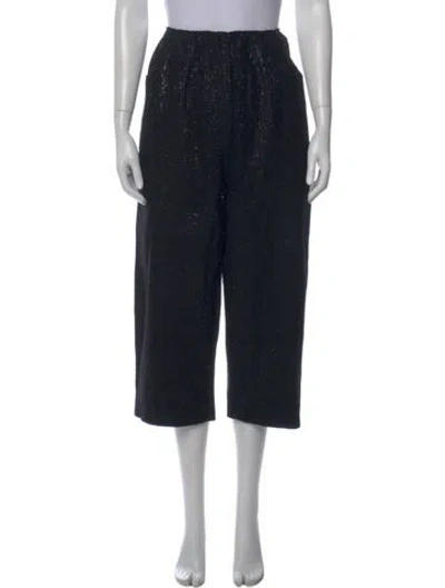 Pre-owned Boboutic Wide Leg Pants In Black