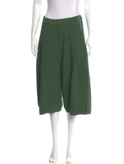 Pre-owned Boboutic Wide Leg Pants In Green