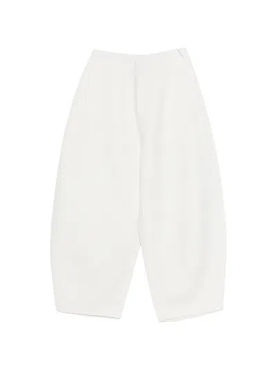 Boboutic Wide-leg Trousers In White