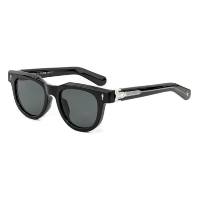 Bobroff Acetate Sunglasses In Black