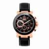 Bobroff Leather Men's Watch In Black