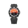 Bobroff Black Rubber Watch In Black