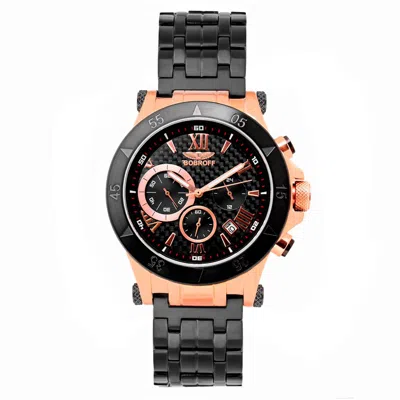 Bobroff Steel Men's Watch In Black
