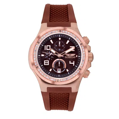 Bobroff Brown Rubber  Watch