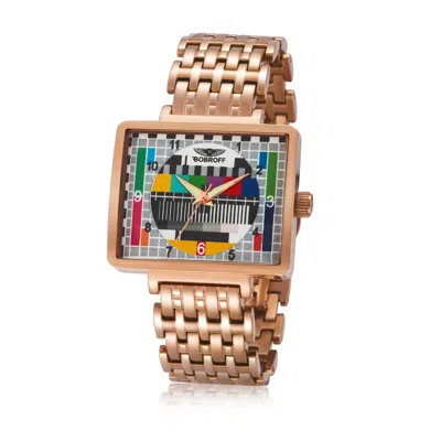 BOBROFF GOLD STEEL WOMEN'S WATCH