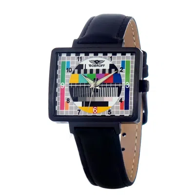 Bobroff Leather Women's Watch In Black