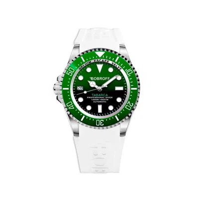 Bobroff Rubber Men's Watch In White
