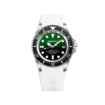 Bobroff Rubber Men's Watch In White