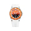 Bobroff Rubber Men's Watch In White