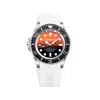 Bobroff Rubber Men's Watch In White