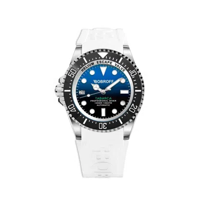 Bobroff Rubber Men's Watch In White