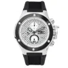 Bobroff Black Rubber Watch In Black