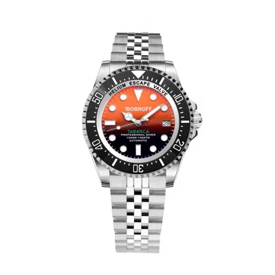 Bobroff Silver Stainless Steel Watch In Metallic