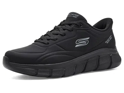 Bobs From Skechers B Flex - Smooth Edge Hands Free Slip-ins Men's Shoes Black/black: 10.5 D - Medium, Faux Leather