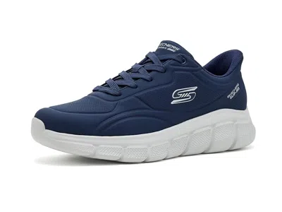 Bobs From Skechers B Flex - Smooth Edge Hands Free Slip-ins Men's Shoes Navy: 8.5 D - Medium In Blue