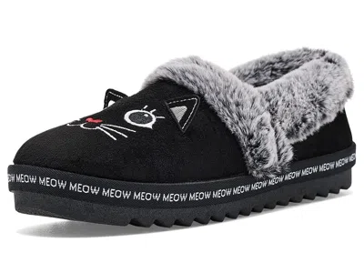 Bobs From Skechers Bobs Cozy Kiss Women's Slippers Black: 5.5 M, Polyester
