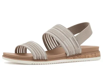 Bobs From Skechers Bobs Desert Kiss Low - Breezy Stripe In Brown