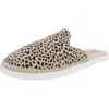 Bobs From Skechers City Shuffles-gato Squad Womens Canvas Slip-on Mules In Multi