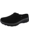 BOBS FROM SKECHERS CRUISE WOMENS FAUX SUEDE CASUAL CLOGS