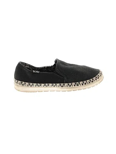 Pre-owned Bobs From Skechers Flats In Black