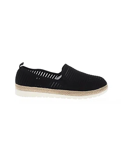Pre-owned Bobs From Skechers Flats In Black