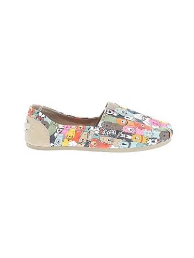 Pre-owned Bobs From Skechers Flats In Gray