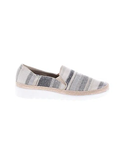 Pre-owned Bobs From Skechers Flats In Gray