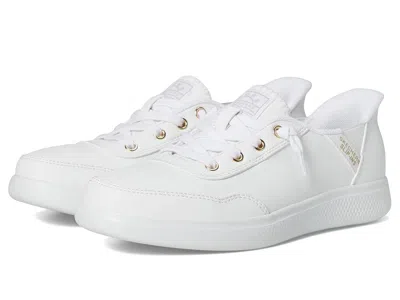 Bobs From Skechers Hands Free Slip-ins: Skip Cute - B Cute Classic In White