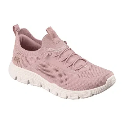 Bobs From Skechers Skechers Bobs B Lite Womens Slip-on Walking Shoes In Pink