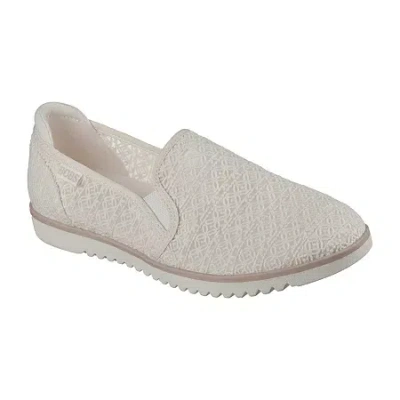 Bobs From Skechers Skechers Bobs Flexpadrille Low Womens Almond Closed Toe Slip-on Shoe In Neutral