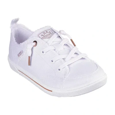 Bobs From Skechers Skechers Bobs Hands Free Slip-ins B Cute 2.0 Womens Slip-on Walking Shoes In White