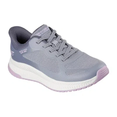 Bobs From Skechers Skechers Bobs Hands Free Slip-ins Sport Squad 4 Womens Slip-on Walking Shoes In Blue