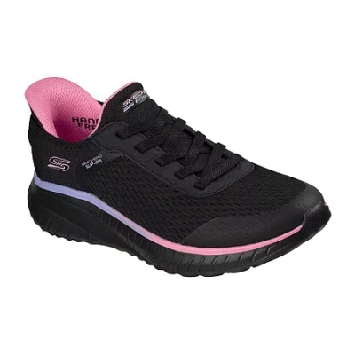 Bobs From Skechers Skechers Bobs Hands Free Slip-ins Squad Chaos Ombre Paradise Womens Slip-on Walking Shoes In Multi