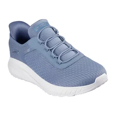 Bobs From Skechers Skechers Bobs Sport Squad Chaos-in Color Womens Slip-on Walking Shoes In Blue