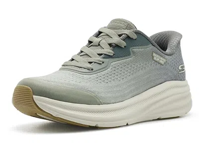 Bobs From Skechers Skillz - Airy Stride Women's Shoes Olive: 7 W, Textile In Gray