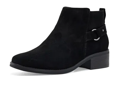 Bobs From Skechers Wander Luxe - Urban Step Women's Boots Black/black: 7 B - Medium, Suede
