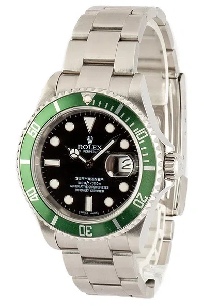 Bob's Watches Rolex Submariner 16610v Kermit In Metallic
