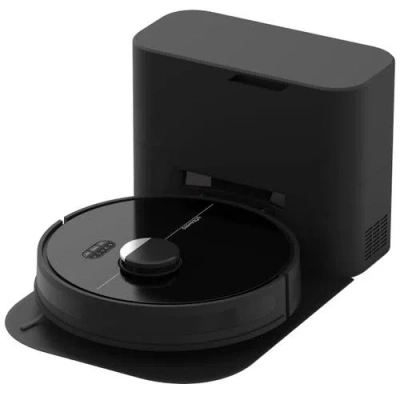 Bobsweep Dustin App & Voice Control Self-empty Robot Vacuum & Mop In Black