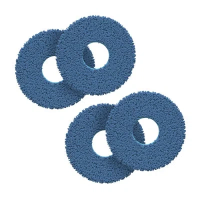 Bobsweep Microfiber Mop Pads For  Dustin Combo | Ultravision Pet Combo In Blue