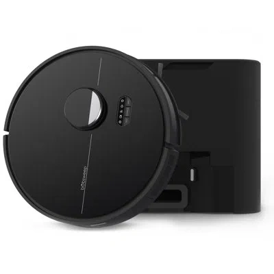 Bobsweep Self Empty Dustin Wi-fi Connected Self-emptying Robot Vacuum And Mop In Night