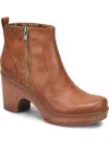 B.O.C. BLAKELYNN WOMENS FAUX LEATHER ROUND TOE ANKLE BOOTS
