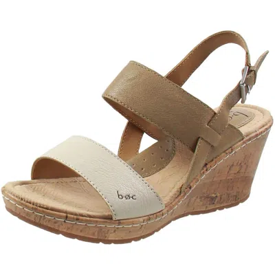 B.o.c. Born Concepts Z15501 Womens Crossover Manmade Wedge Heels