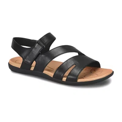 B.o.c. By Born Hollyn Womens Adjustable Strap Footbed Sandals In Black